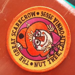 Sew on Patch - The Great Scarecrow Nut Tree, Ca